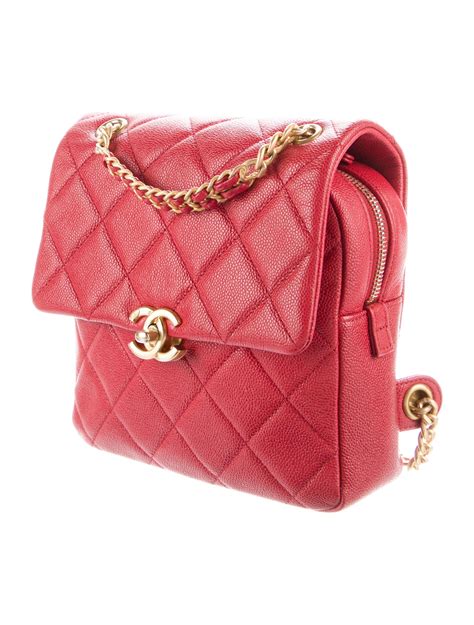 chanel chain melody backpack